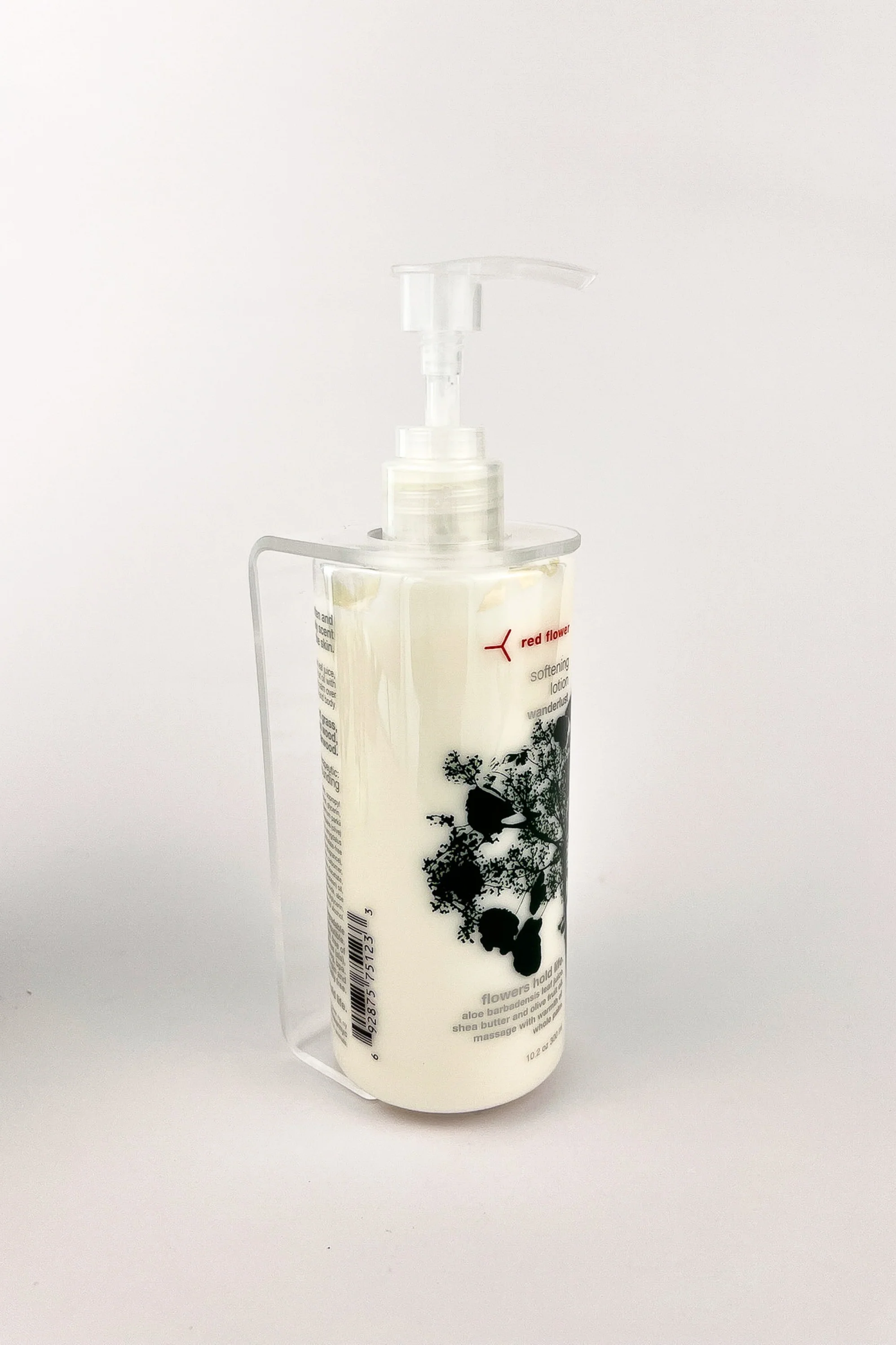 single clear floating bracket for 10oz flowers hold life